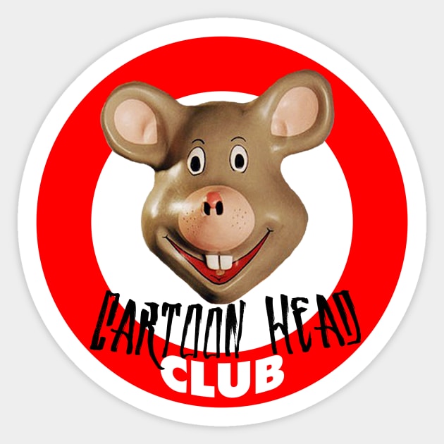 Cartoon Head Club - Ideal Sticker by JimT